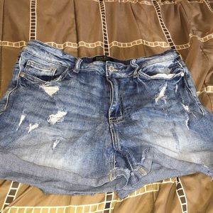 High waisted shorts